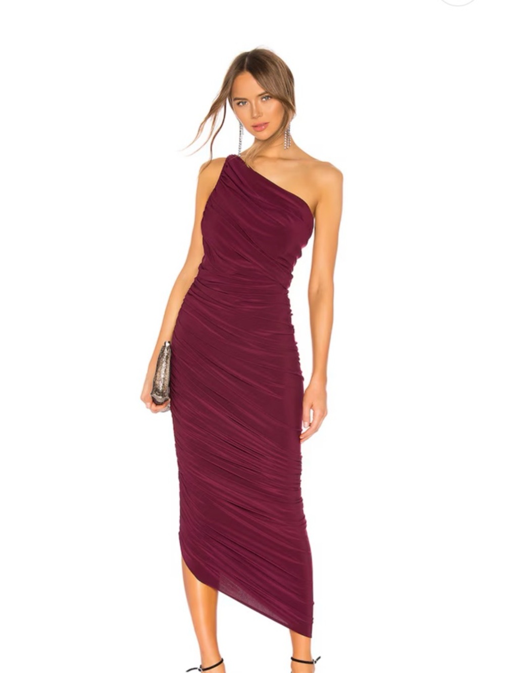 Norma Kamali Green Diana gown
